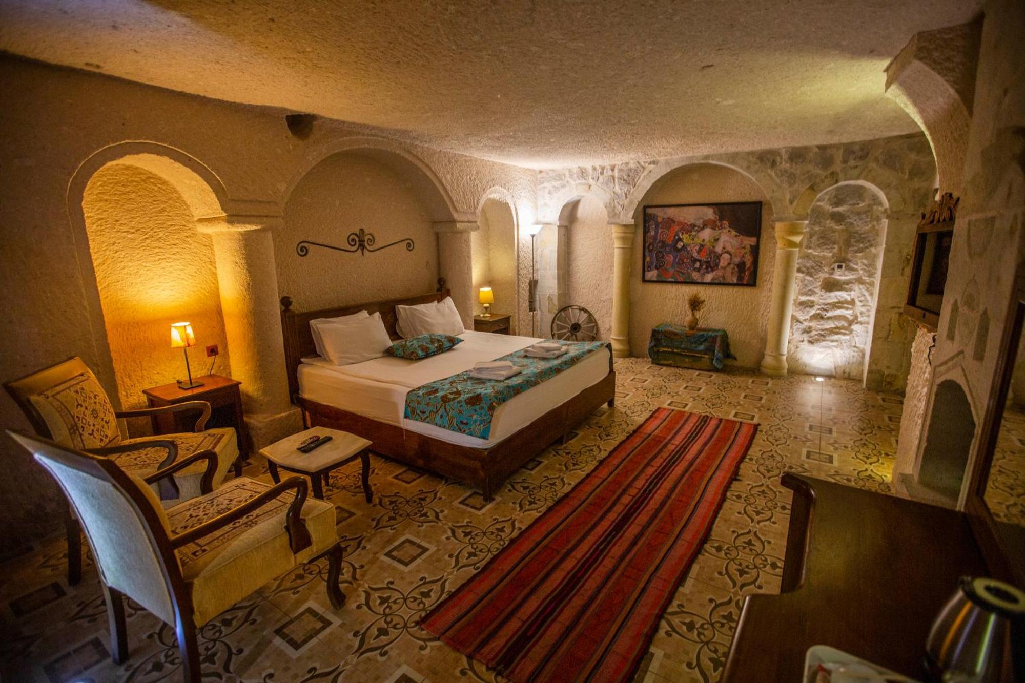 Hermes Cave Hotel Учгісар Номер фото