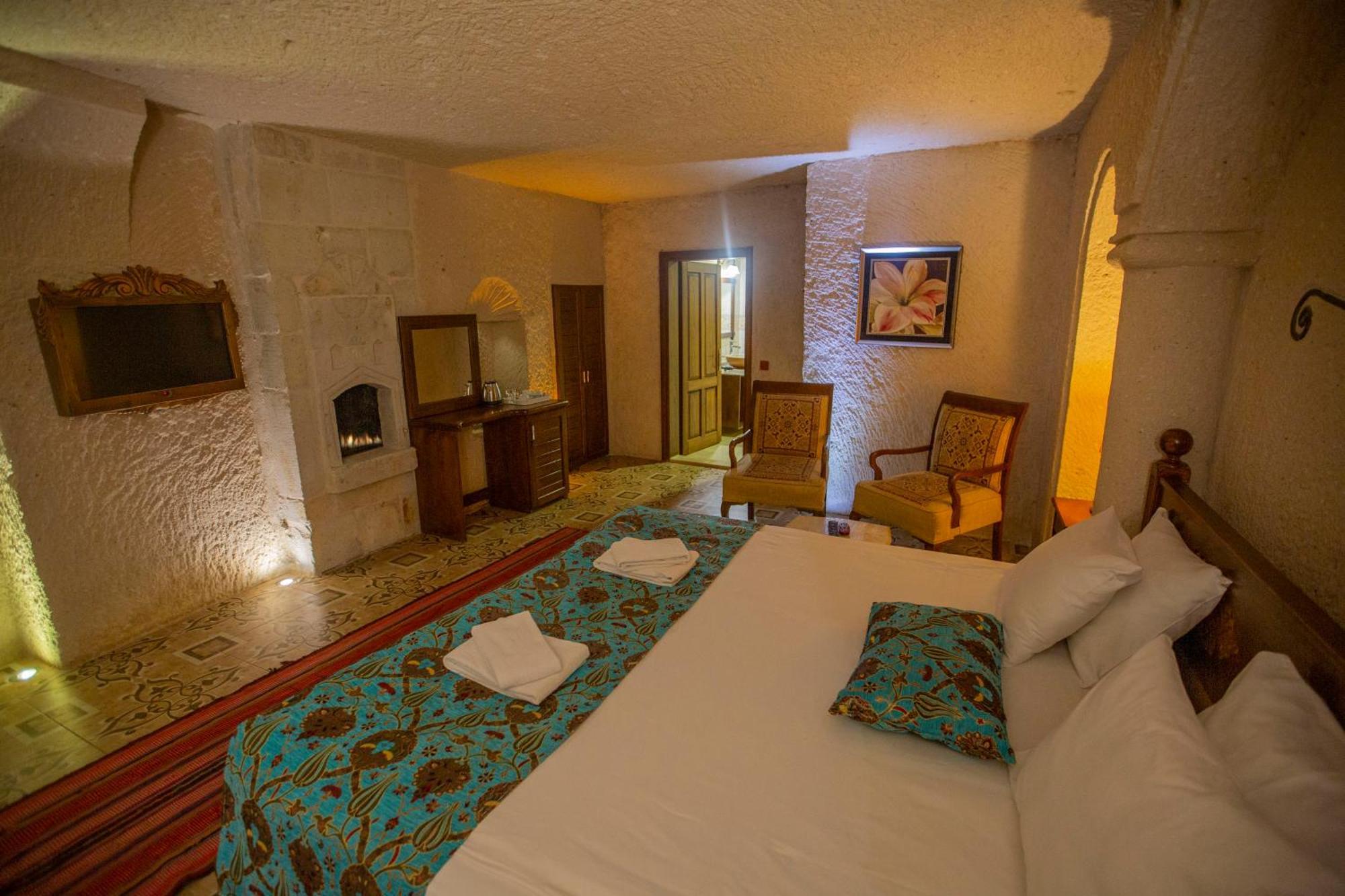 Hermes Cave Hotel Учгісар Номер фото