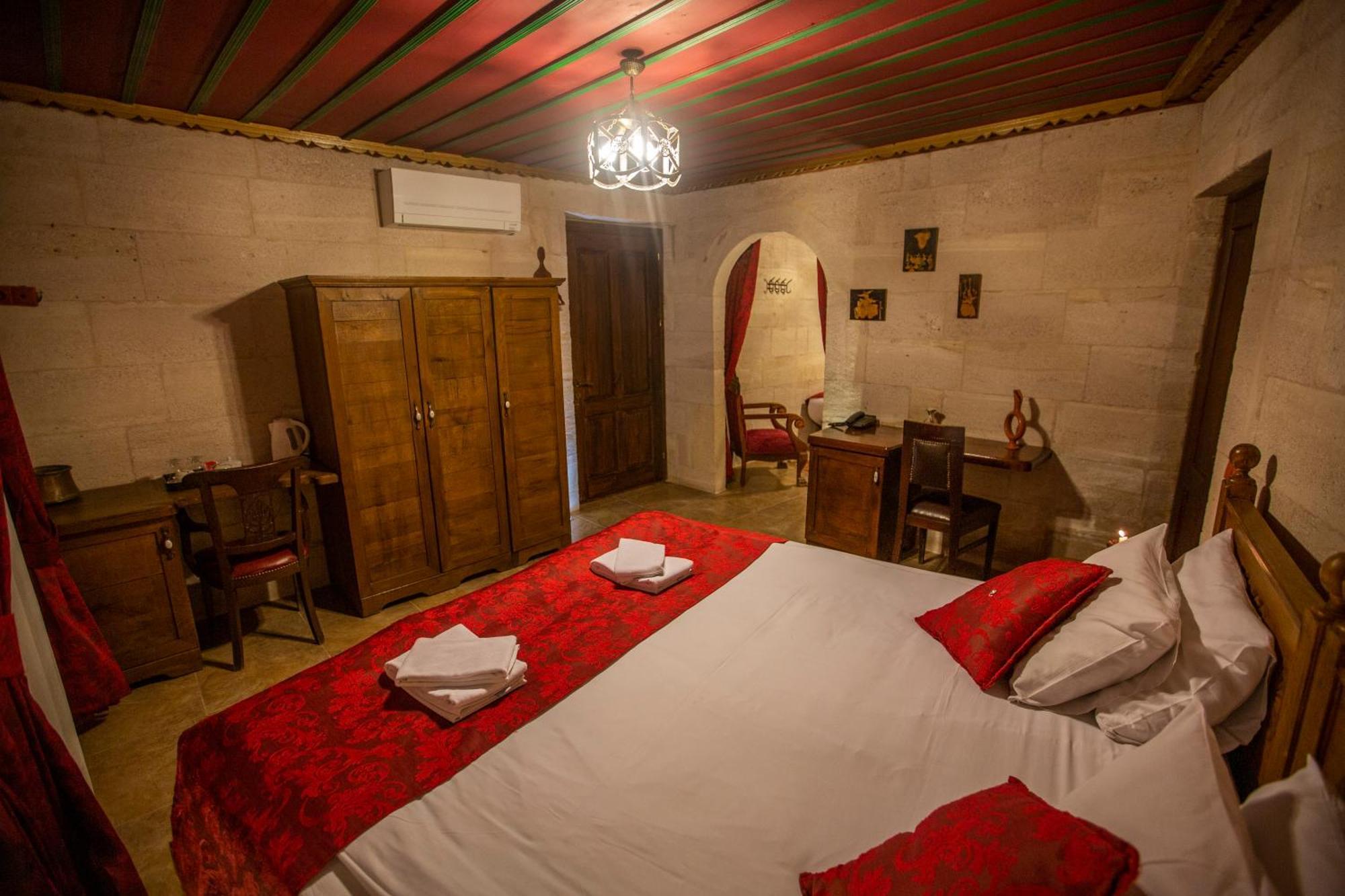 Hermes Cave Hotel Учгісар Номер фото