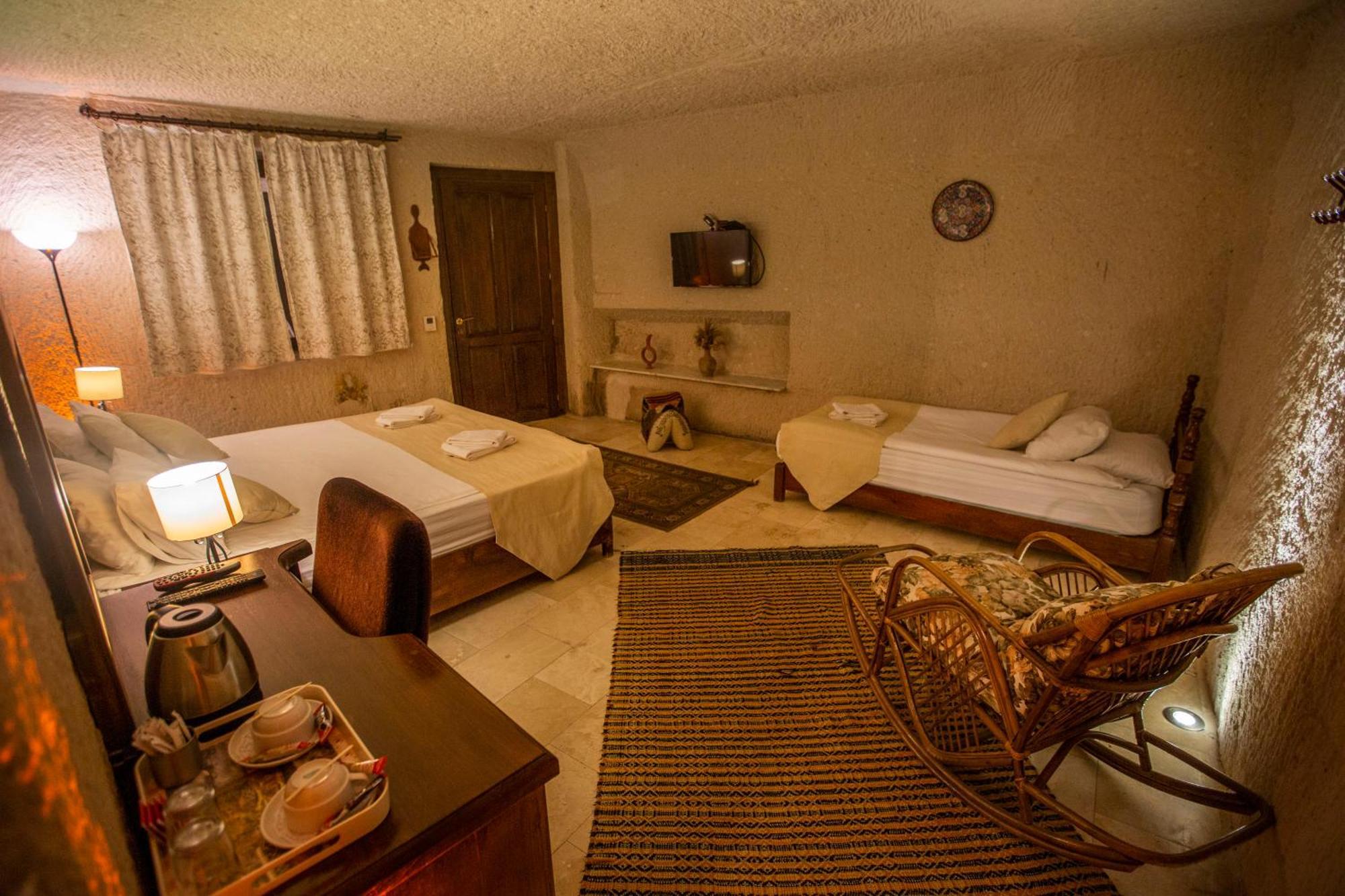 Hermes Cave Hotel Учгісар Номер фото