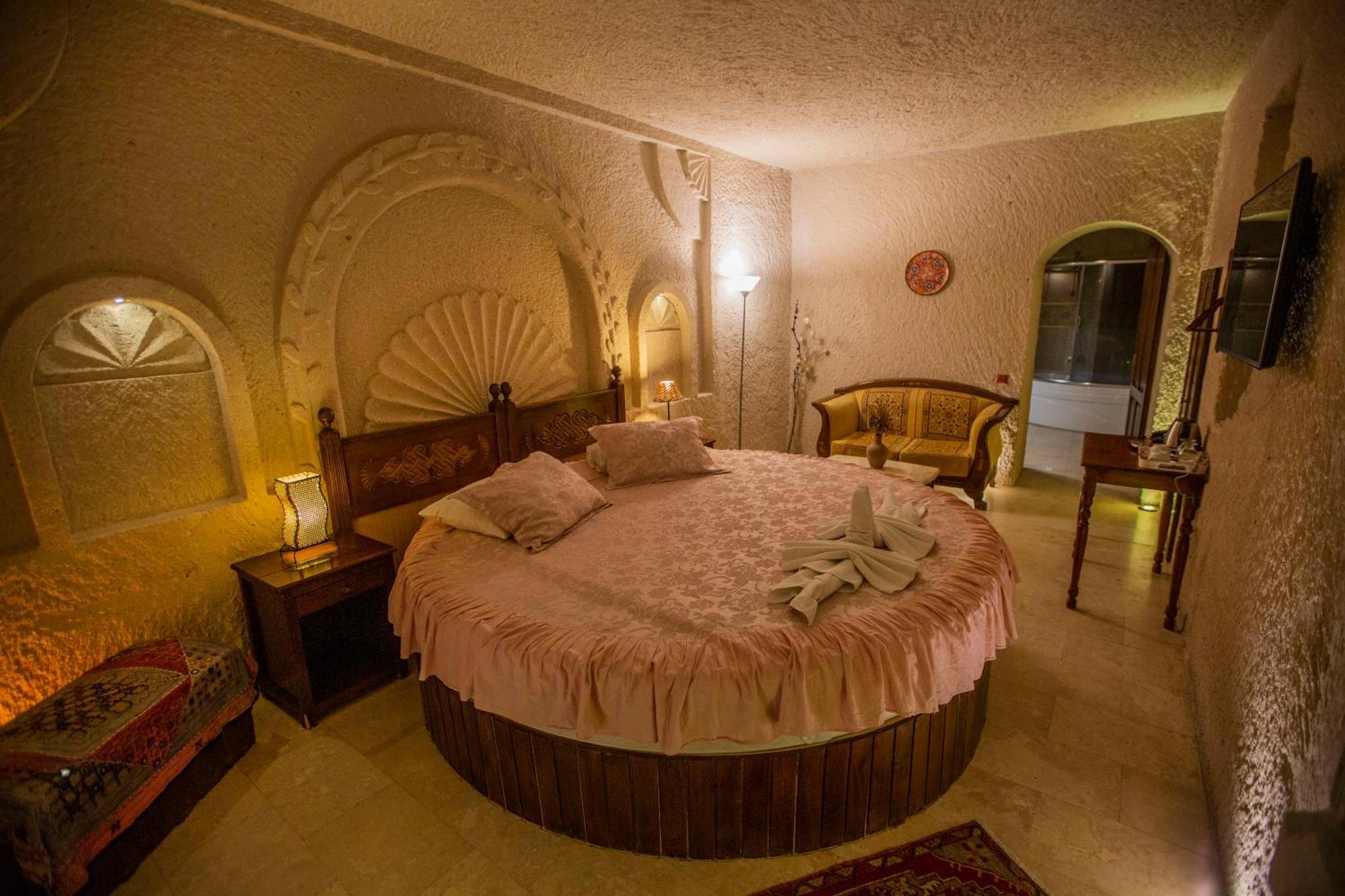 Hermes Cave Hotel Учгісар Номер фото