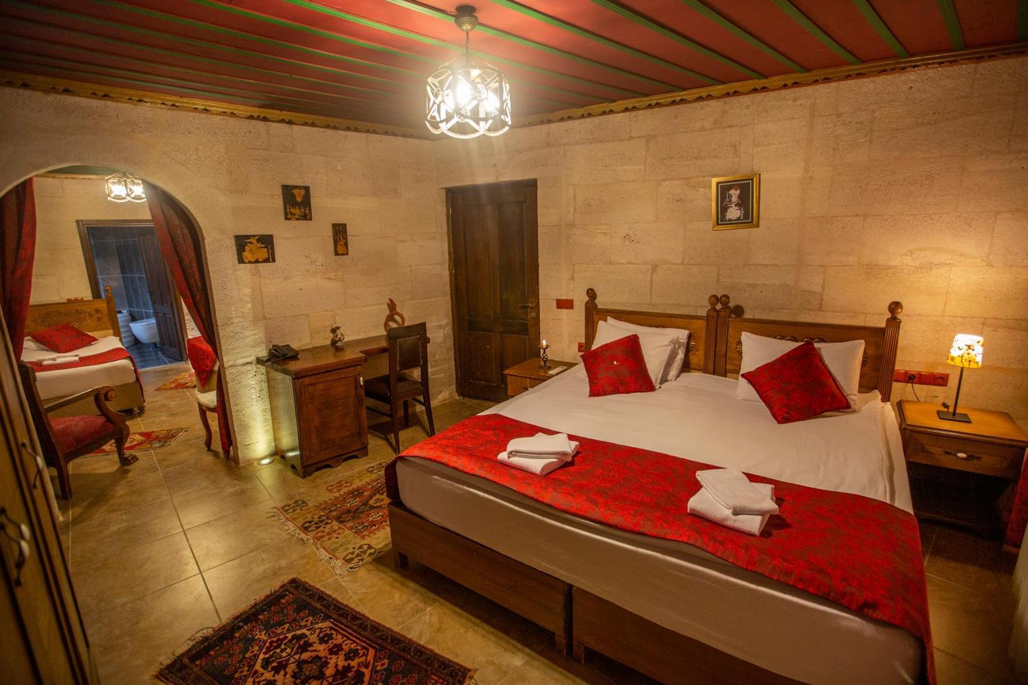 Hermes Cave Hotel Учгісар Номер фото