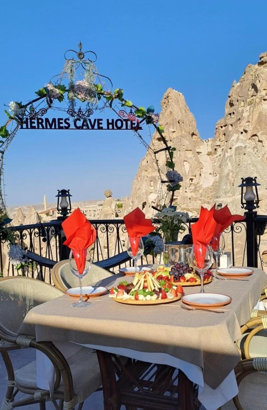 Hermes Cave Hotel Учгісар Екстер'єр фото